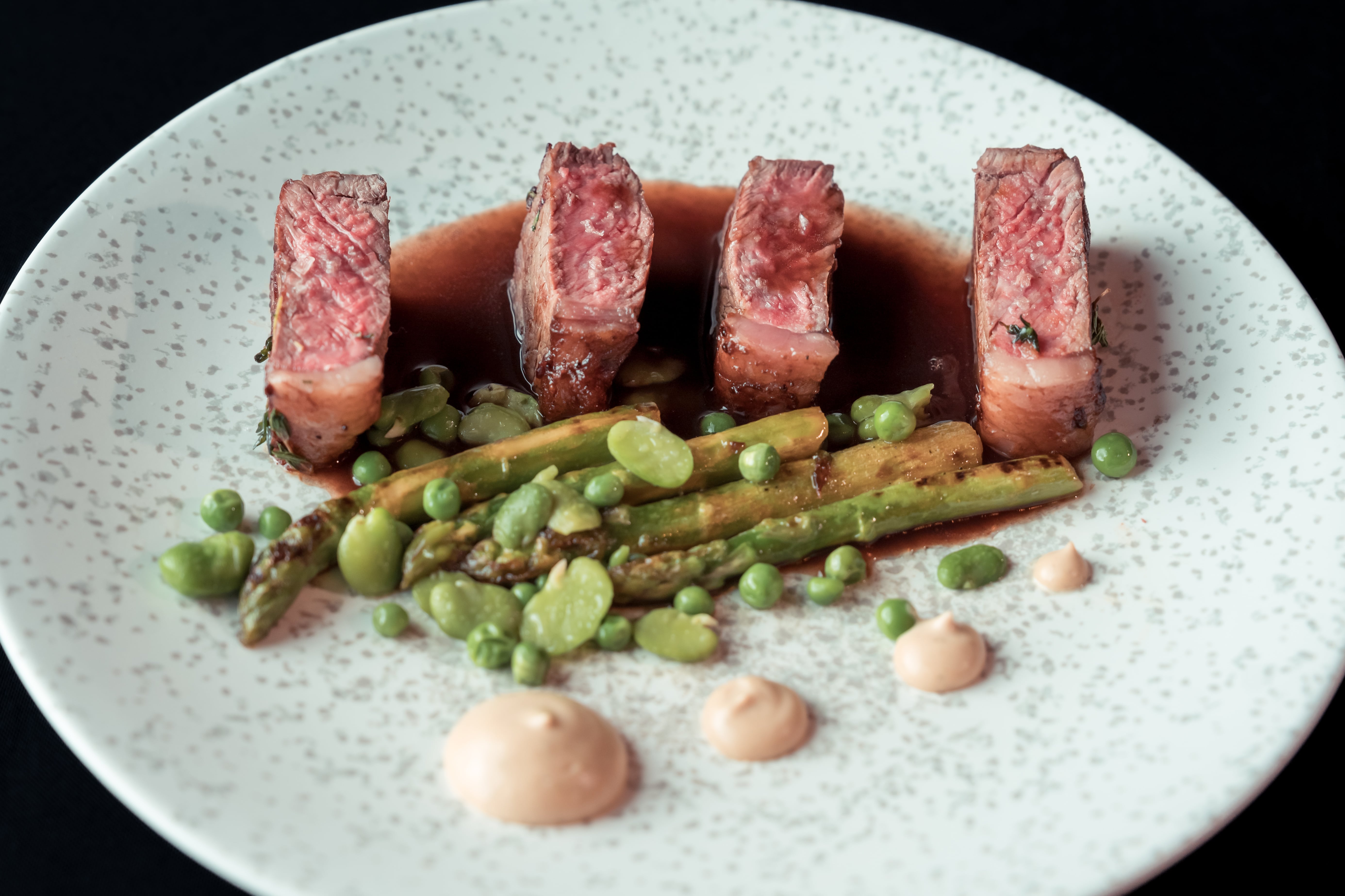 Aussie Beef Sirloin with Red Wine and Bone Marrow Sauce